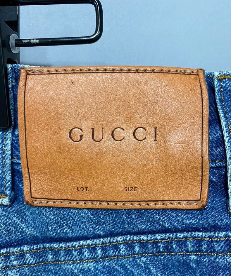 Gucci Gucci Embroidered pattern jeans Size US 34 / EU 50 - 3 Thumbnail