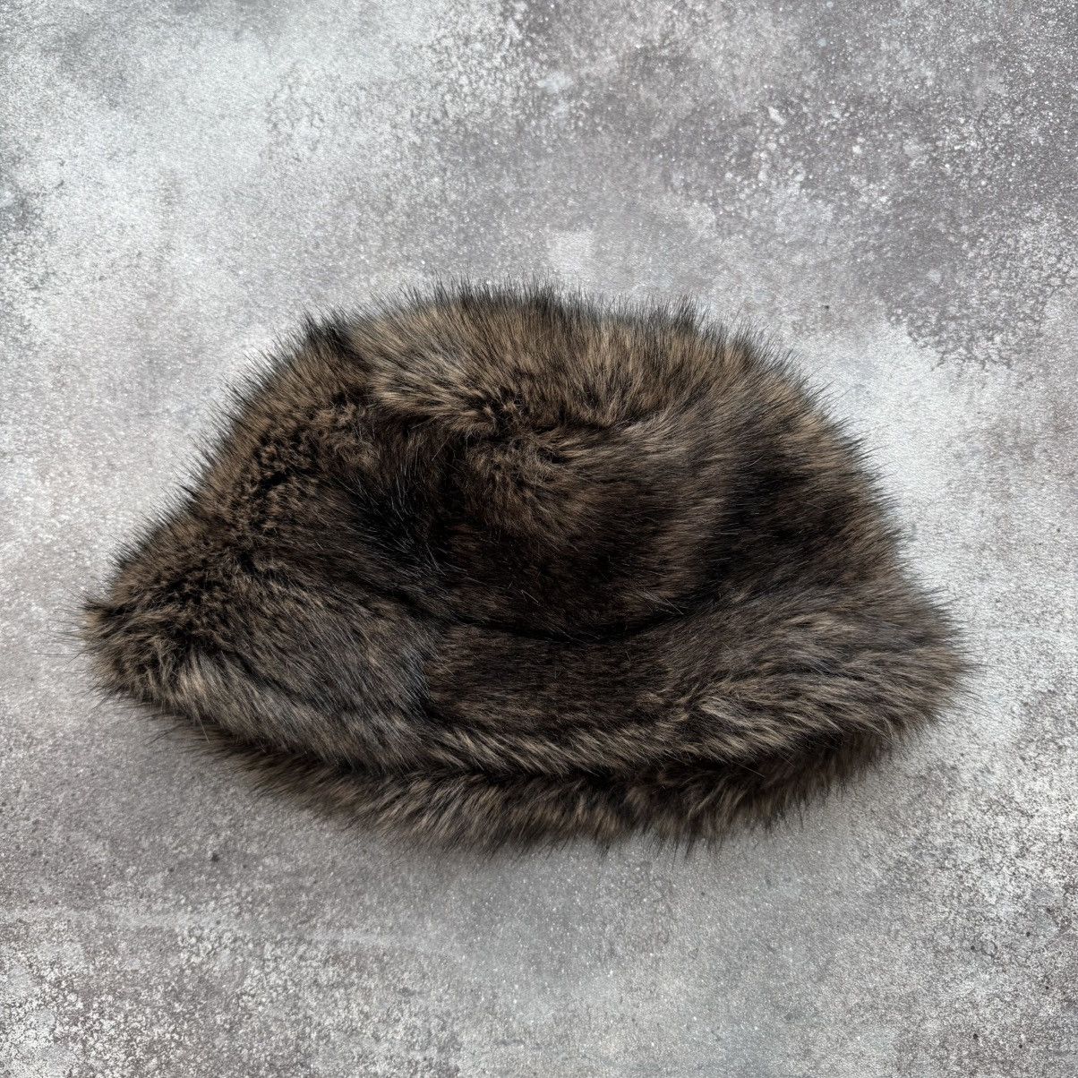 20471120 × Japanese Brand Vintage Faux Fur Bucket Hat Size ONE SIZE - 2 Thumbnail
