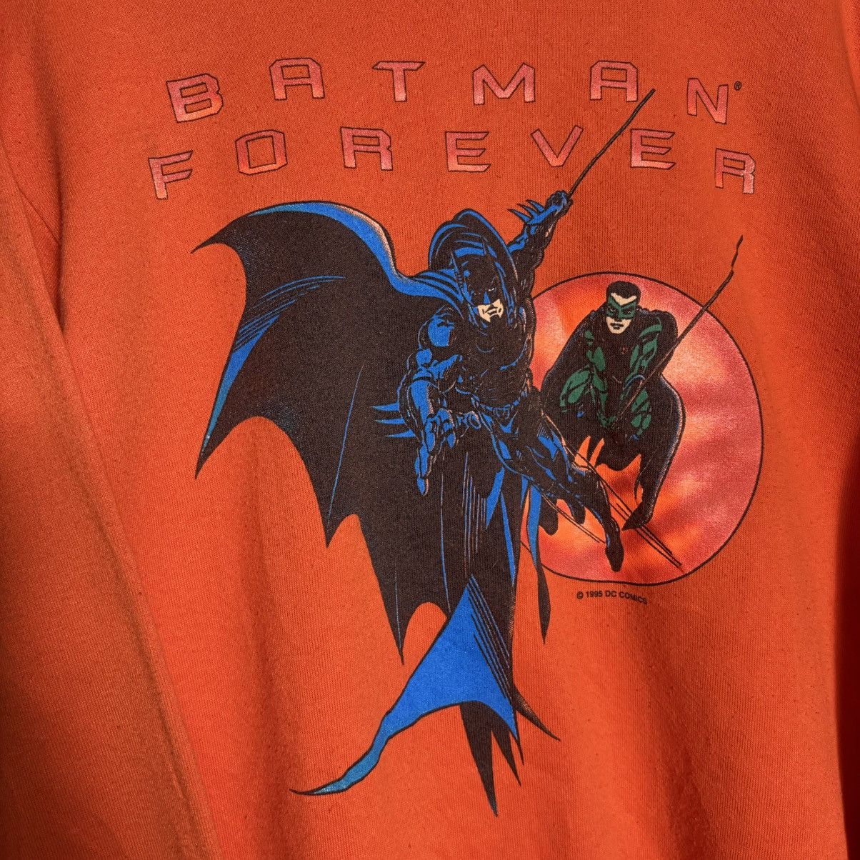 DC Comics × Vintage Vintage 90s Batman DC Comics Sweatshirt Size US XL / EU 56 / 4 - 2 Thumbnail