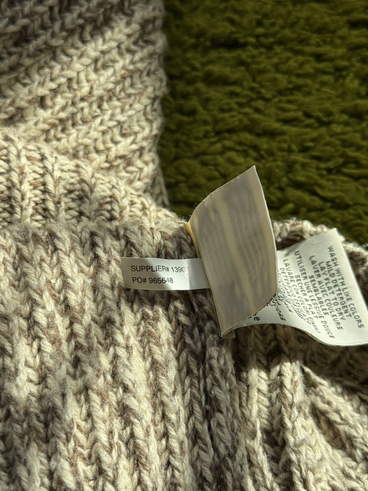 Ralph Lauren Ralph Lauren Denim & Supply wool blend ribbed sweater Size L / US 10 / IT 46 - 6 Thumbnail