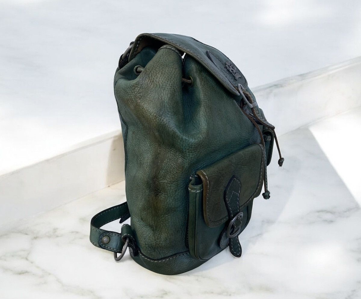 Other Authentic Pratesi Firenze 1948 Leather Bagpack Made In Italy Size ONE SIZE - 3 Thumbnail