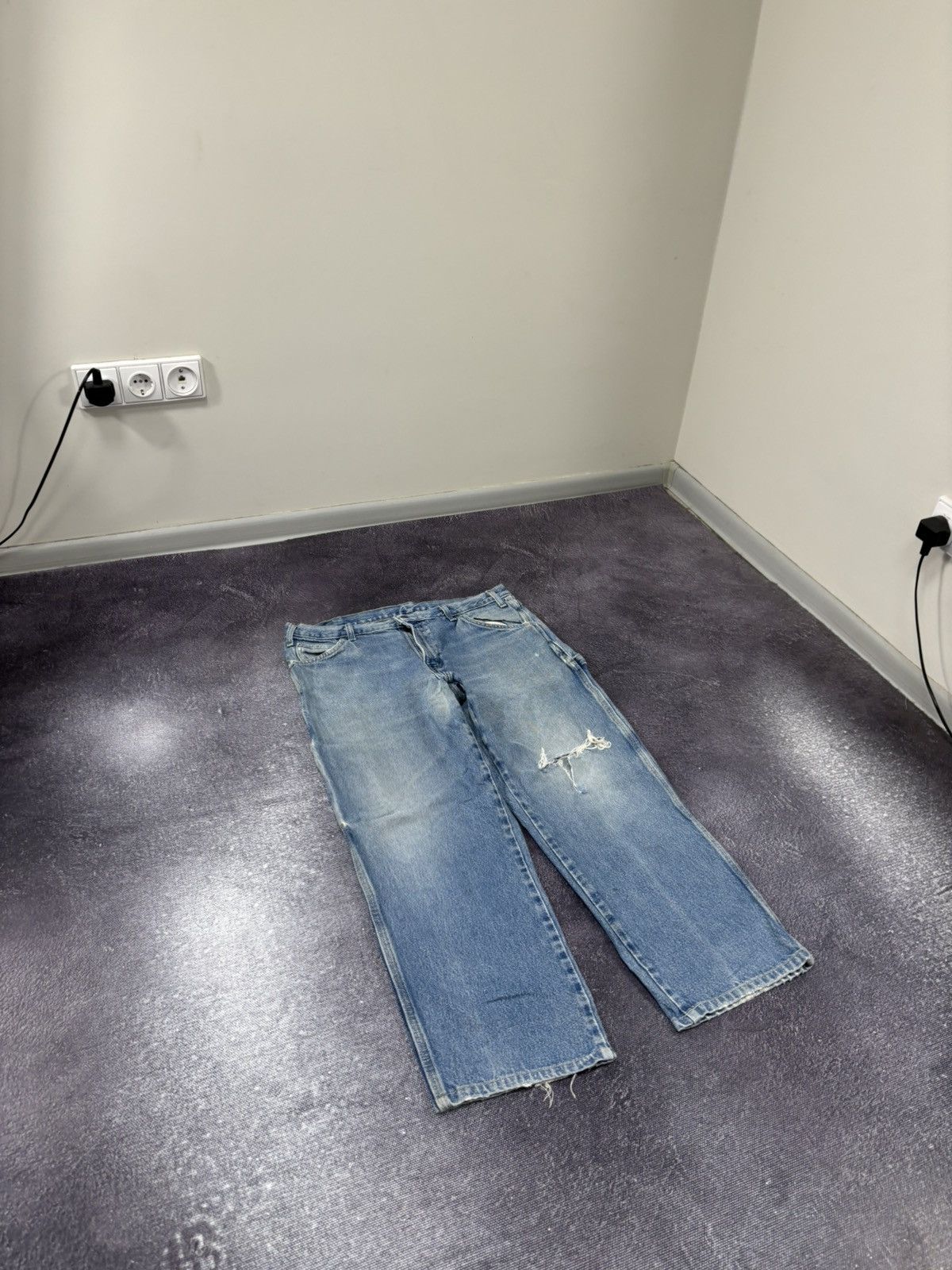 Dickies Vintage Dickies Y2K American Faded Blue Denim Jeans Size US 34 / EU 50 - 8 Thumbnail