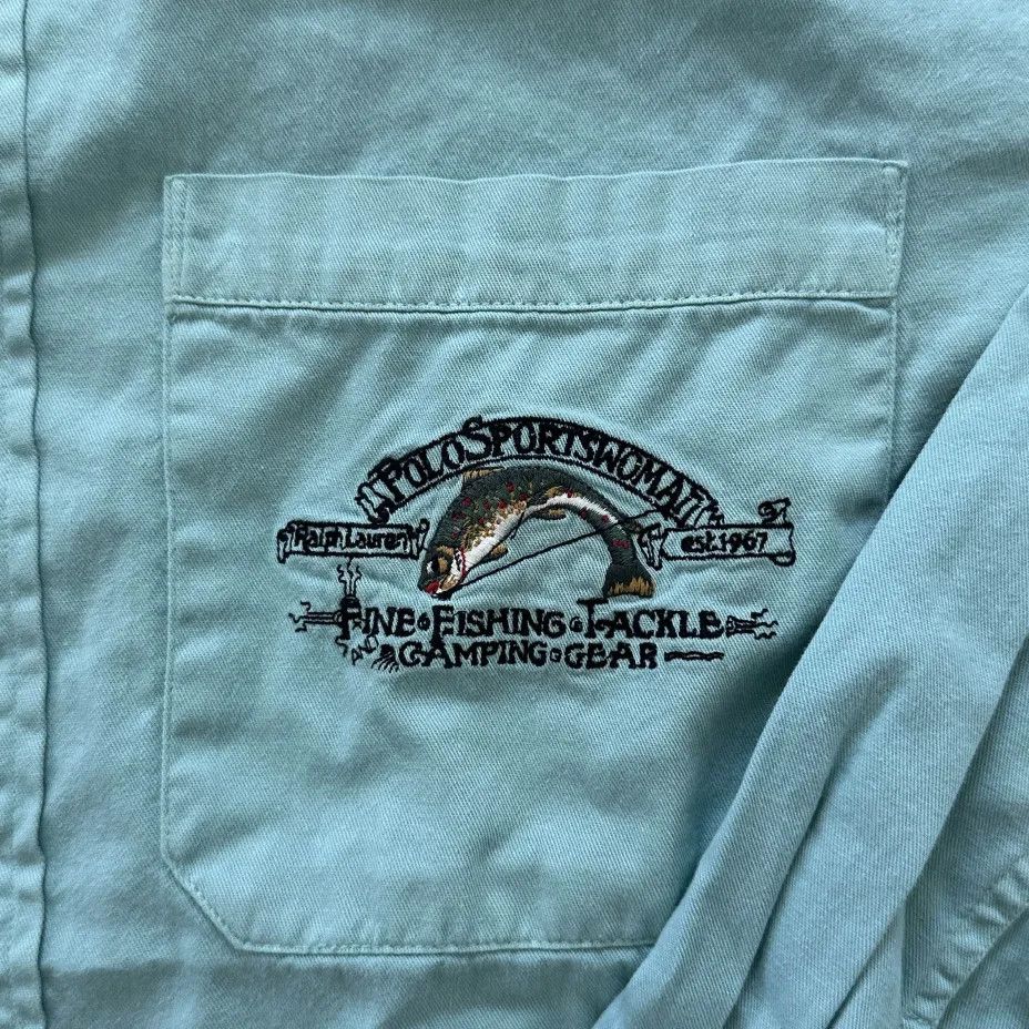Polo Ralph Lauren Vintage Polo Ralph Lauren Country Sportsman Fishing Shirt Size US M / EU 48-50 / 2 - 3 Thumbnail