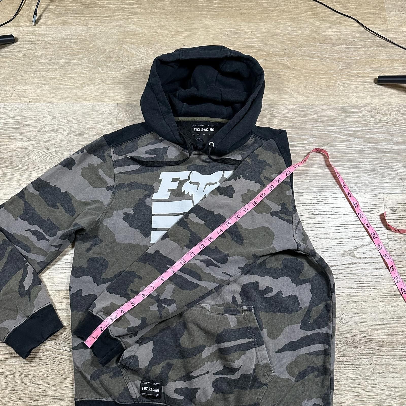 Fox Racing Vintage Fox Racing Mens Hoodie M Camouflage Graphic Size US M / EU 48-50 / 2 - 11 Thumbnail