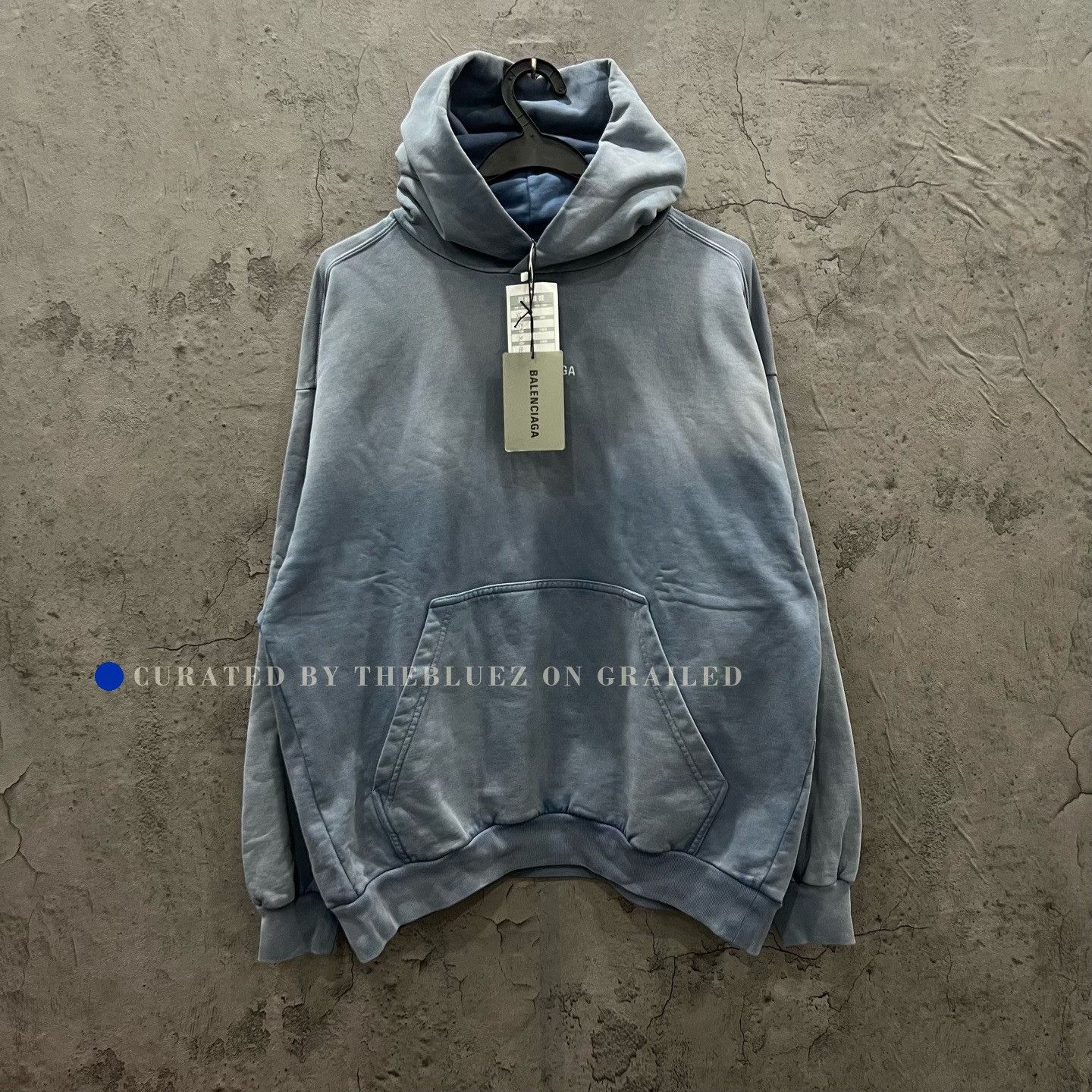 Balenciaga Balenciaga Embroidered Letter Hoodie Size M / US 6-8 / IT 42-44 - 1 Thumbnail