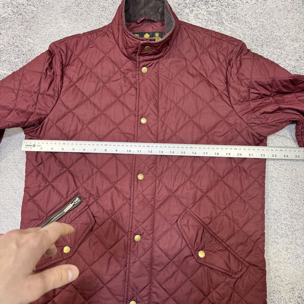 Barbour Barbour Chelsea Sportsquilt Burgundy M size Size US M / EU 48-50 / 2 - 15 Thumbnail