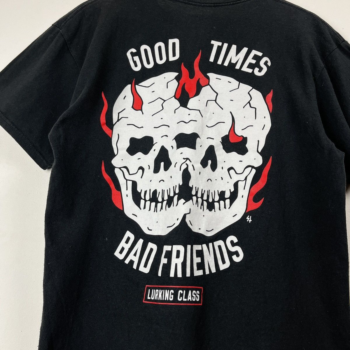 Lurking Class T-shirt Lurking Class Merch Rock Blacl Skull Y2k Affliction Size US L / EU 52-54 / 3 - 4 Thumbnail