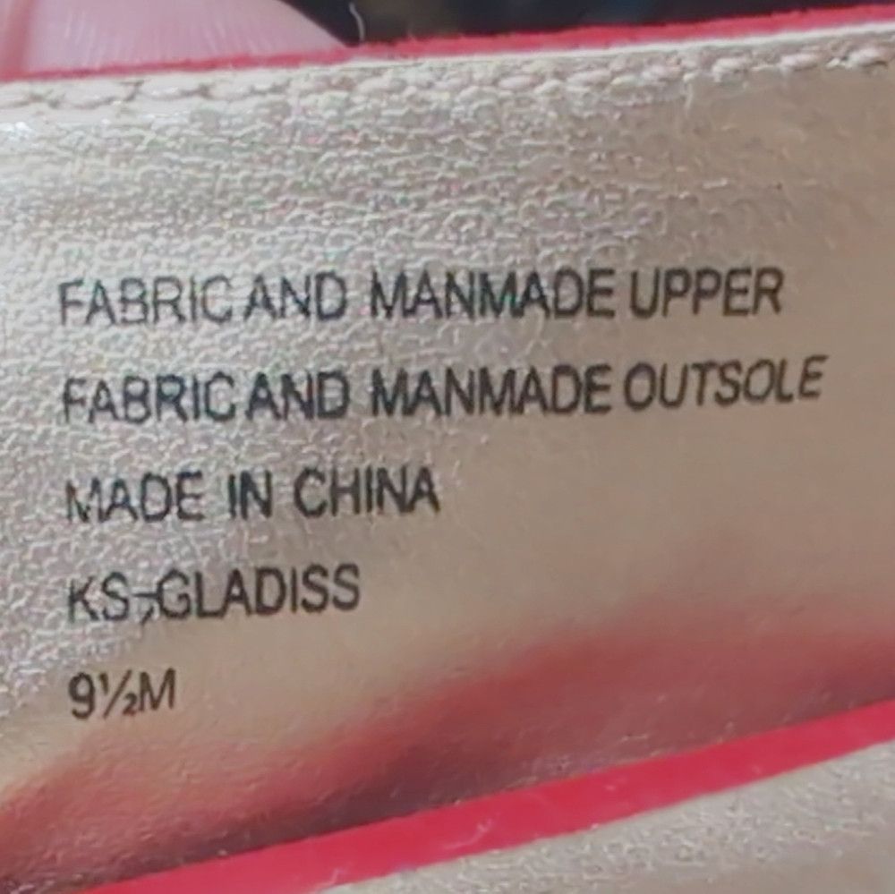 Other Karen Scott Sz 9.5 Elegant Red Slingback Heels Gladiss Size US 9.5 / IT 39.5 - 8 Thumbnail