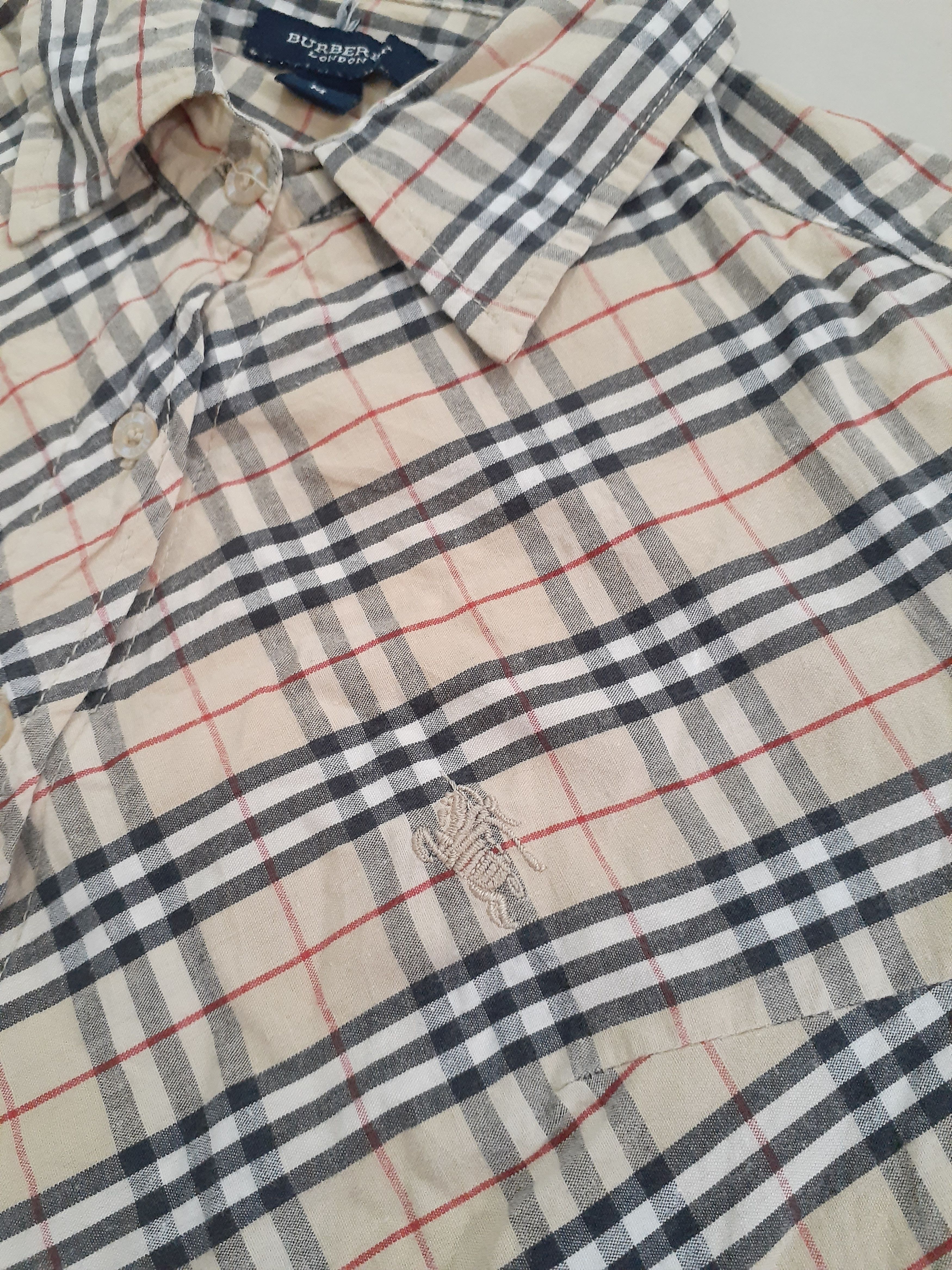 Burberry × Designer Burberry Plaid Buttondown Longsleeve Size S / US 4 / IT 40 - 4 Thumbnail