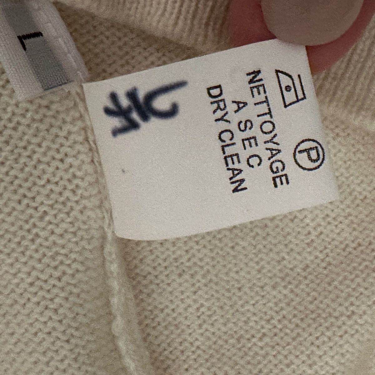 Other Men’s Cream V-Neck Sweater DANDI Size L Size US L / EU 52-54 / 3 - 6 Thumbnail