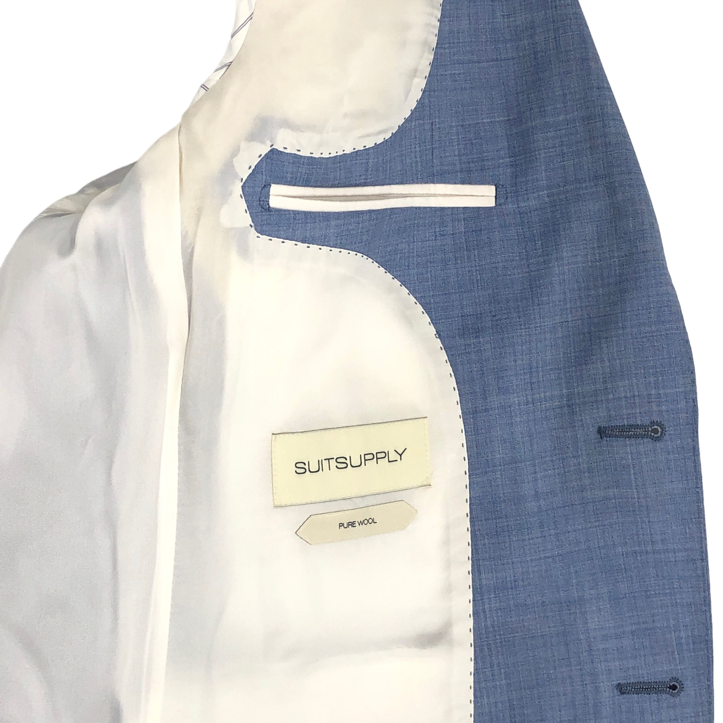 Suitsupply Lazio Pure Wool Blazer Size S (EU:48 UK:38; US:38S) Size 38S - 7 Thumbnail