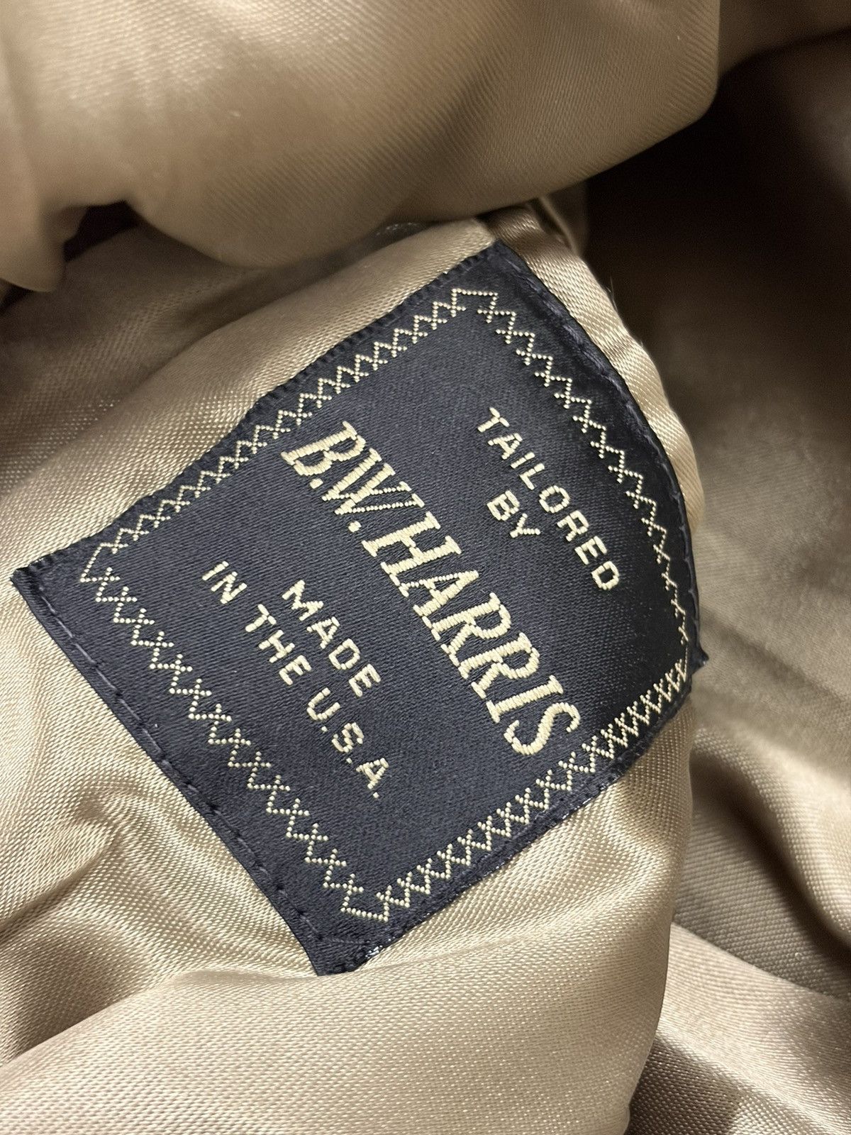 Harris Tweed Vintage BW Harris Coat Wool Long Overcoat Made USA 60s Size US M / EU 48-50 / 2 - 11 Thumbnail