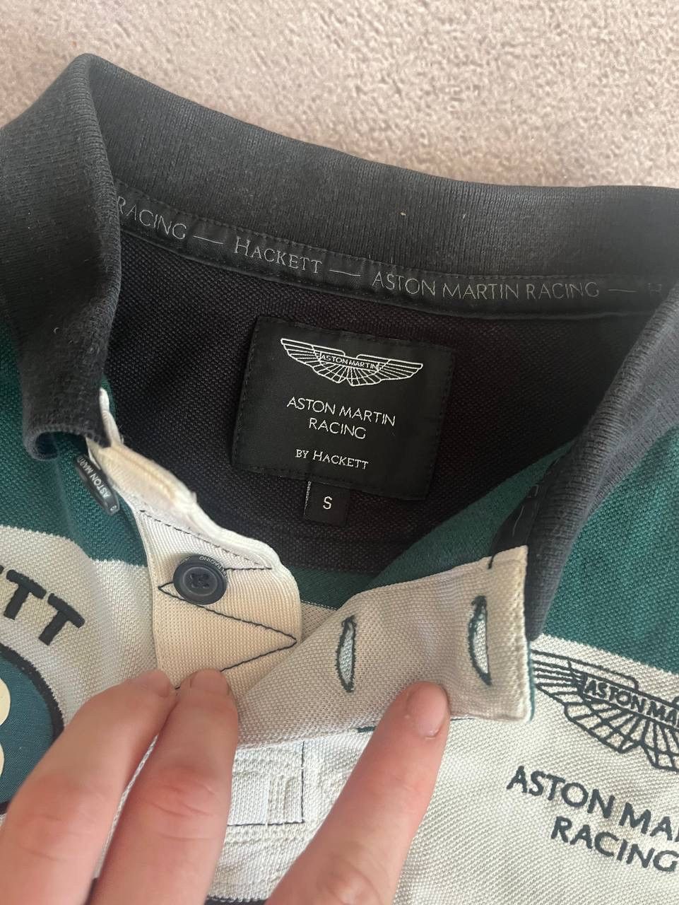 Polo Ralph Lauren × Vintage Polo Ralph Lauren style Aston Martin distressed rugby Size US S / EU 44-46 / 1 - 4 Thumbnail