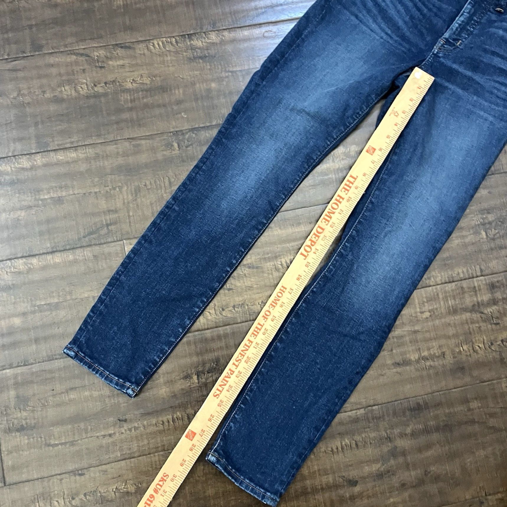 Madewell Madewell Jeans Skinny High Rise 25 Womens Blue Medium NWT Hayes Wash Curvy Slim Regular Size 25 Womens Jeans Size 42" / US 20 - 4 Thumbnail