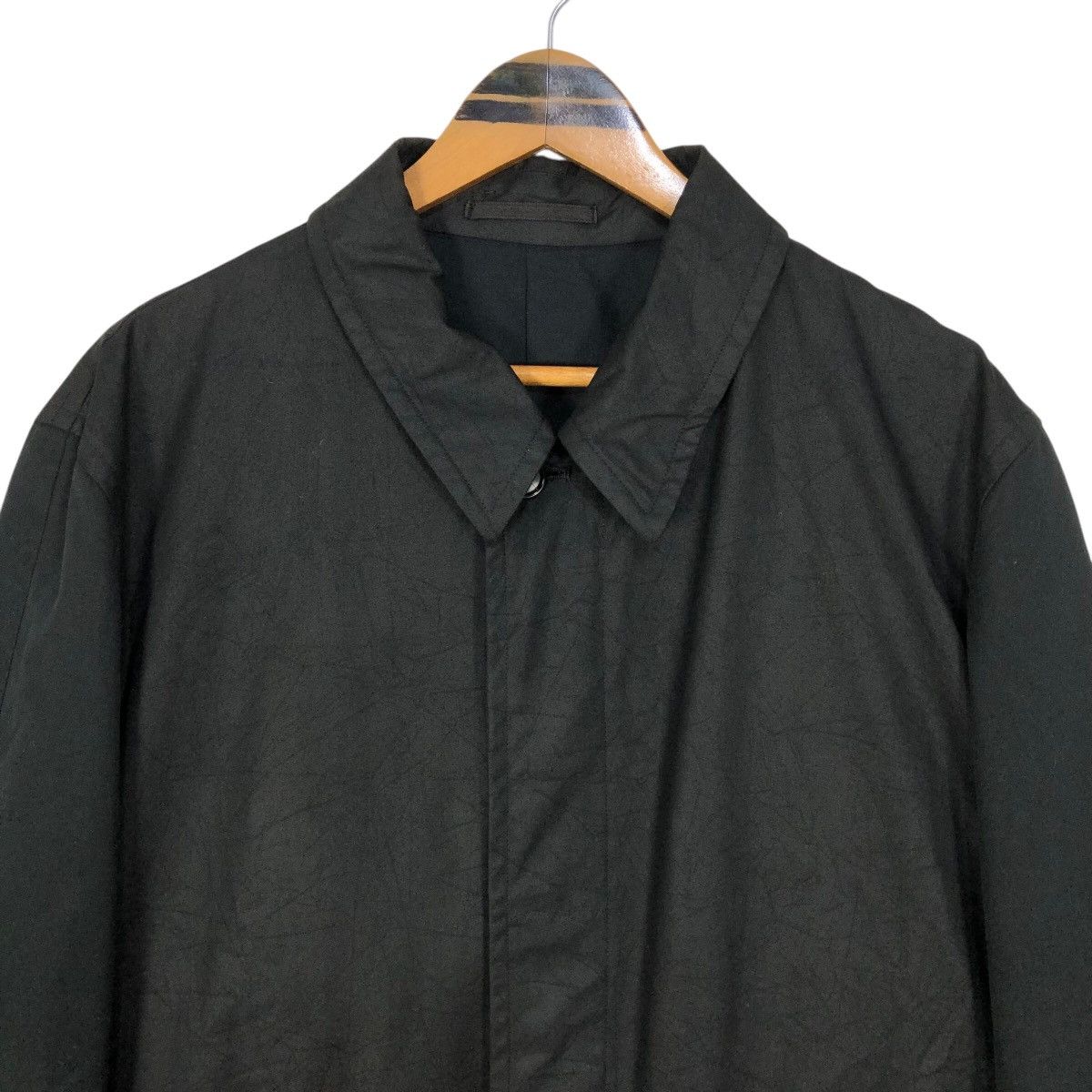 Comme des Garcons Homme Vintage Comme Des Garcons Homme 1993 S/S Waxed Car Coat Size US M / EU 48-50 / 2 - 3 Thumbnail