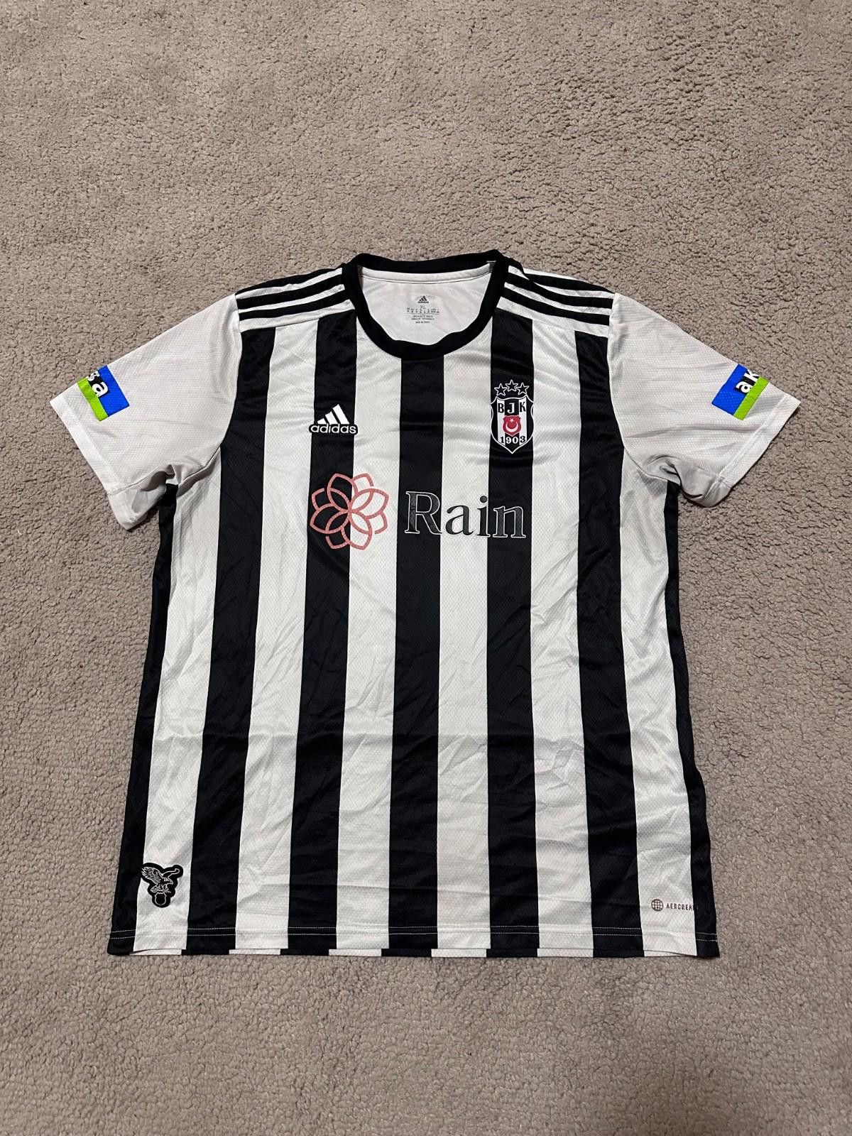 Adidas BESIKTAS 2022 2023 AWAY SHIRT FOOTBALL SOCCER JERSEY ADIDAS Size US XL / EU 56 / 4 - 1 Thumbnail