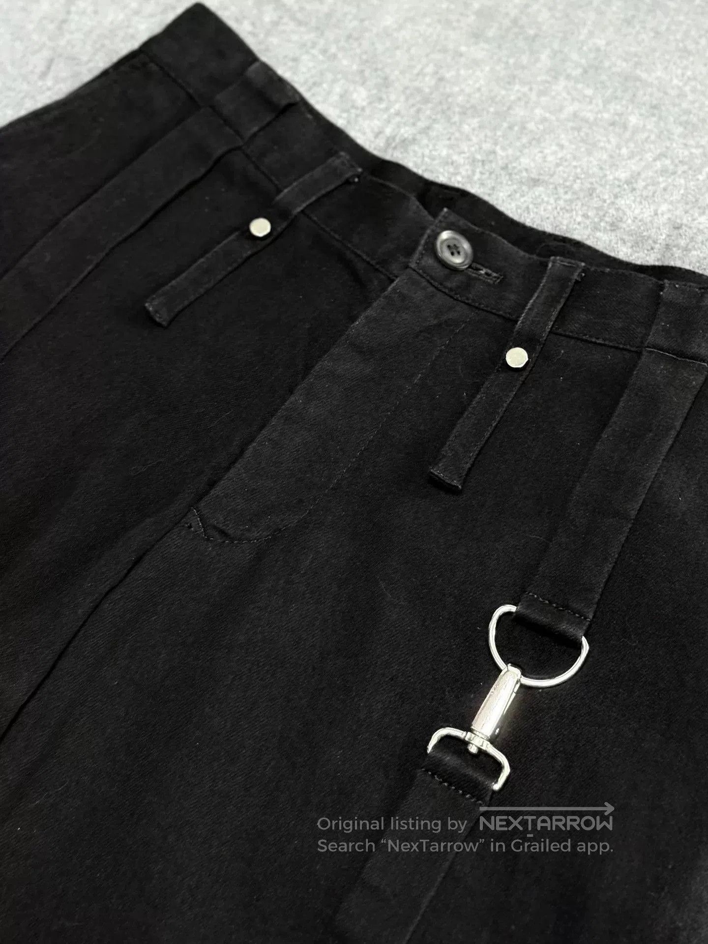 Yohji Yamamoto Yohji Yamamoto Black Denim Pants. Size US 28 / EU 44 - 5 Thumbnail