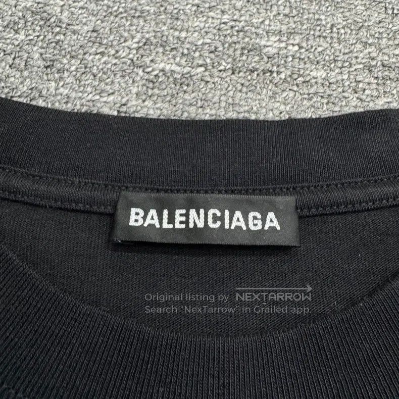 Balenciaga Balenciaga Letter print short-sleeved Size US S / EU 44-46 / 1 - 2 Thumbnail