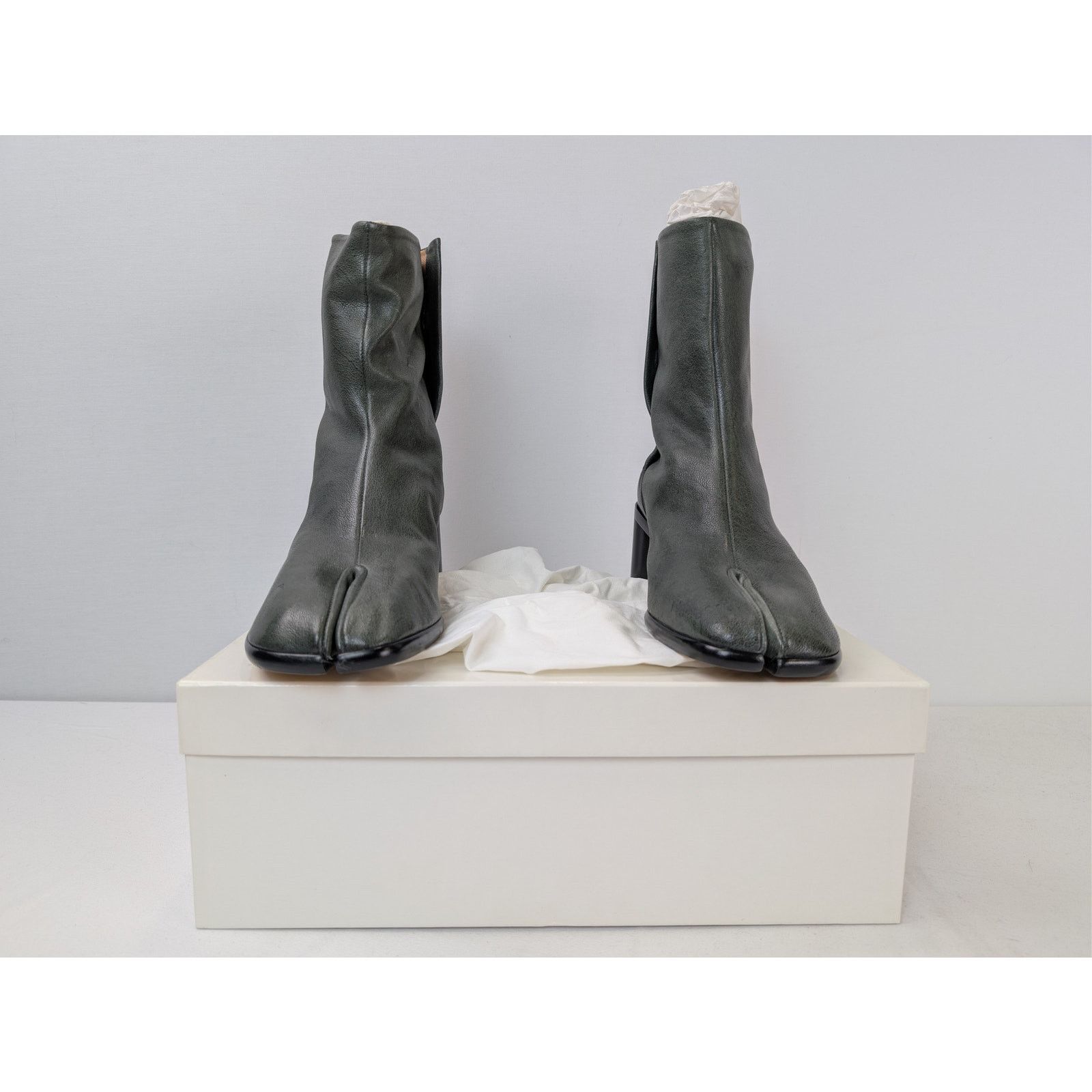 Maison Margiela o1rshd1 Tabi High Boots in Green 43 Size US 10 / EU 43 - 18 Thumbnail