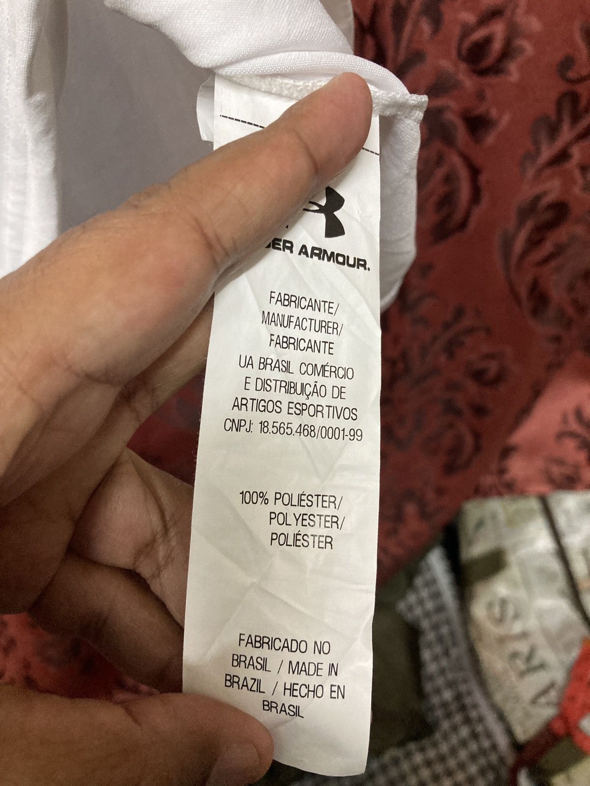 Under Armour Sao Paulo fc jersey Size US XL / EU 56 / 4 - 6 Thumbnail