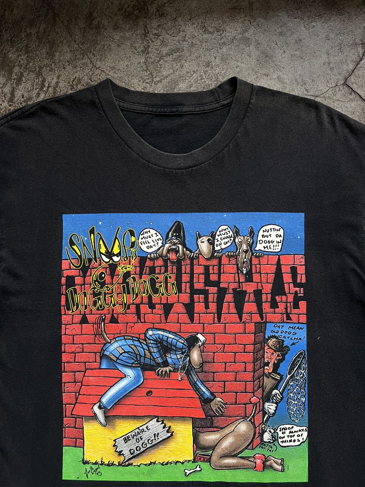 Snoop Dogg DOGGYSTYLE ALBUM COVER TEE Size US S / EU 44-46 / 1 - 3 Thumbnail