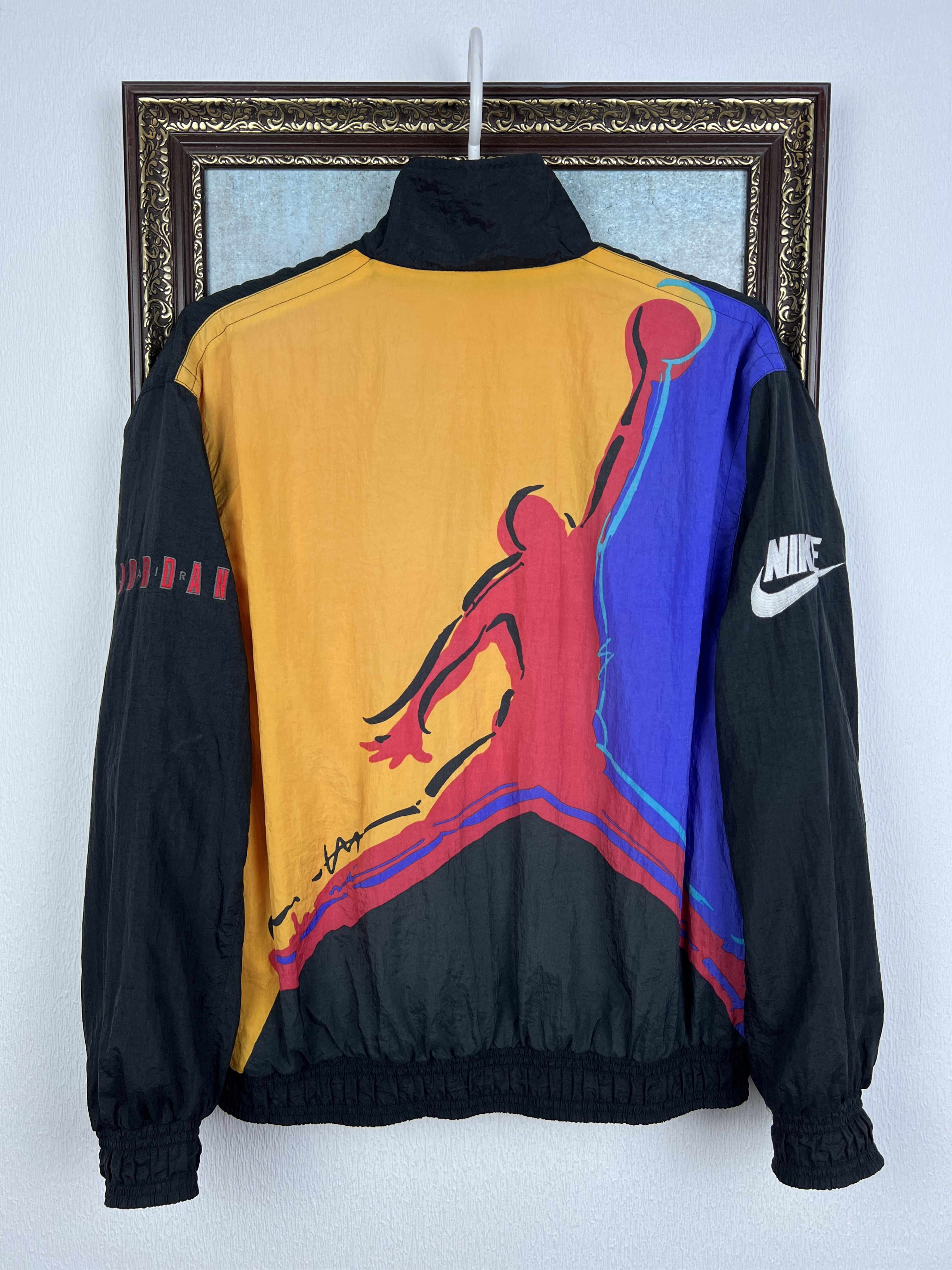 90s Nike Jordan Aqua jacket ヴィンテージ Nike Jordan Brand × Nike × Vintage Vintage 90s 1993 Nike Air Jordan