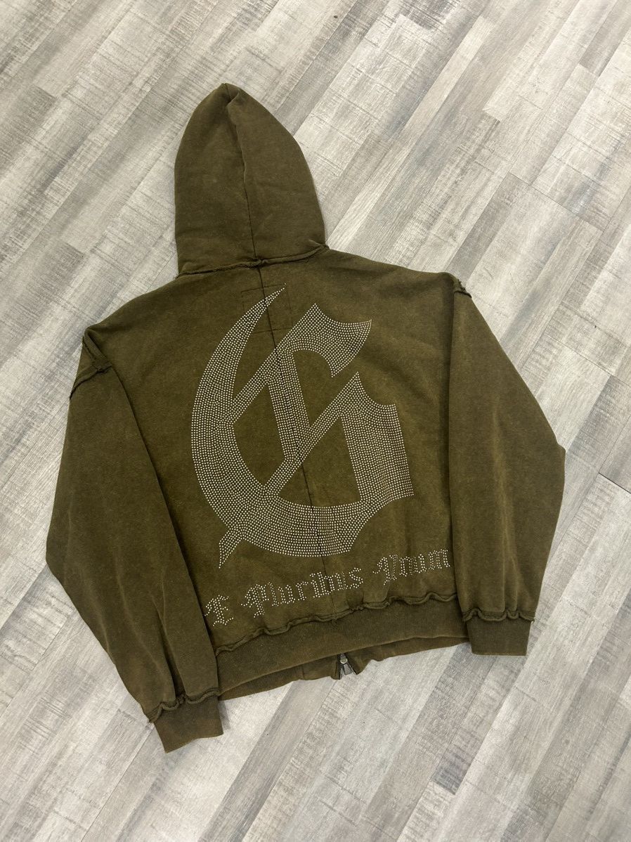 Godspeed Godspeed Studded OG Logo Zip Up Hoodie Size US M / EU 48-50 / 2 - 4 Thumbnail