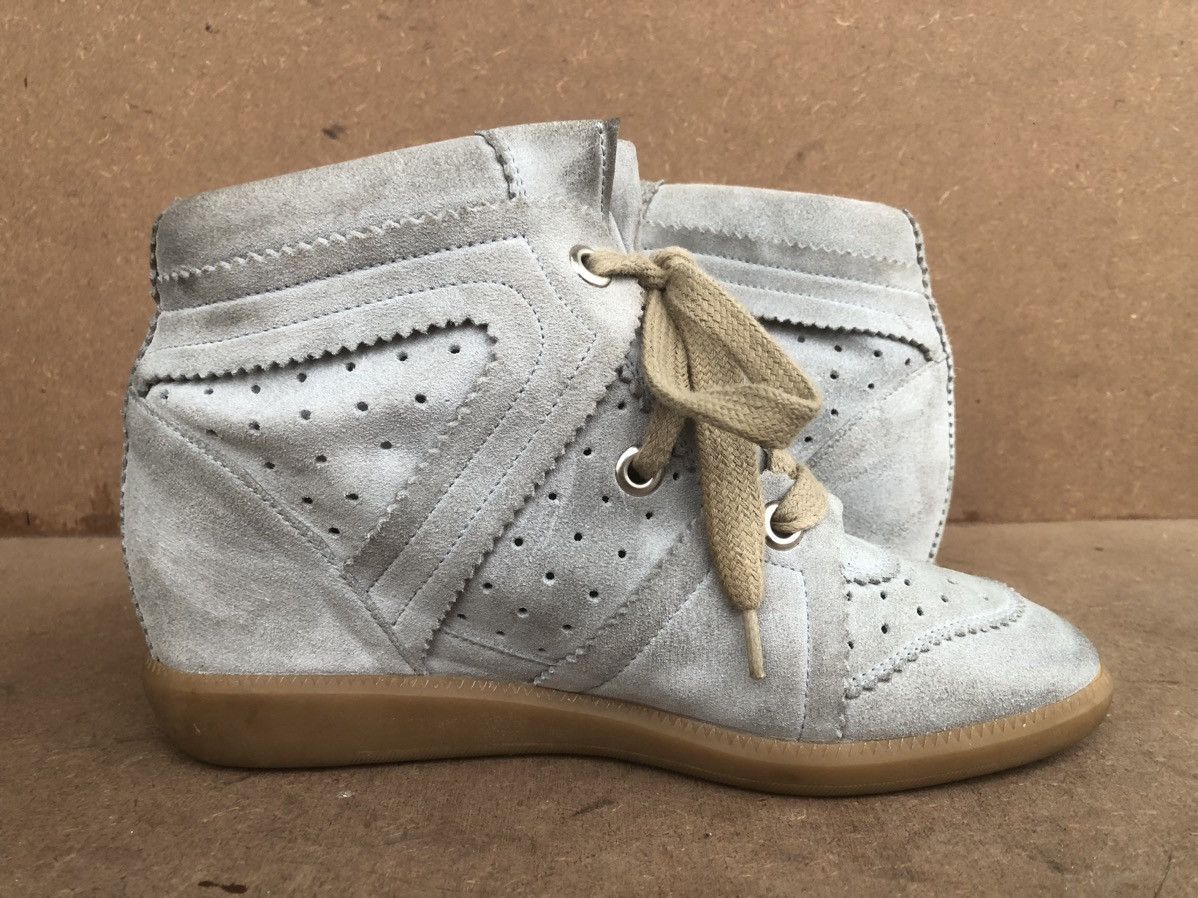 Isabel Marant Isabel Marant Wedge Blue Suede Size 39 UK6 US9 Size US 9 / IT 39 - 5 Thumbnail