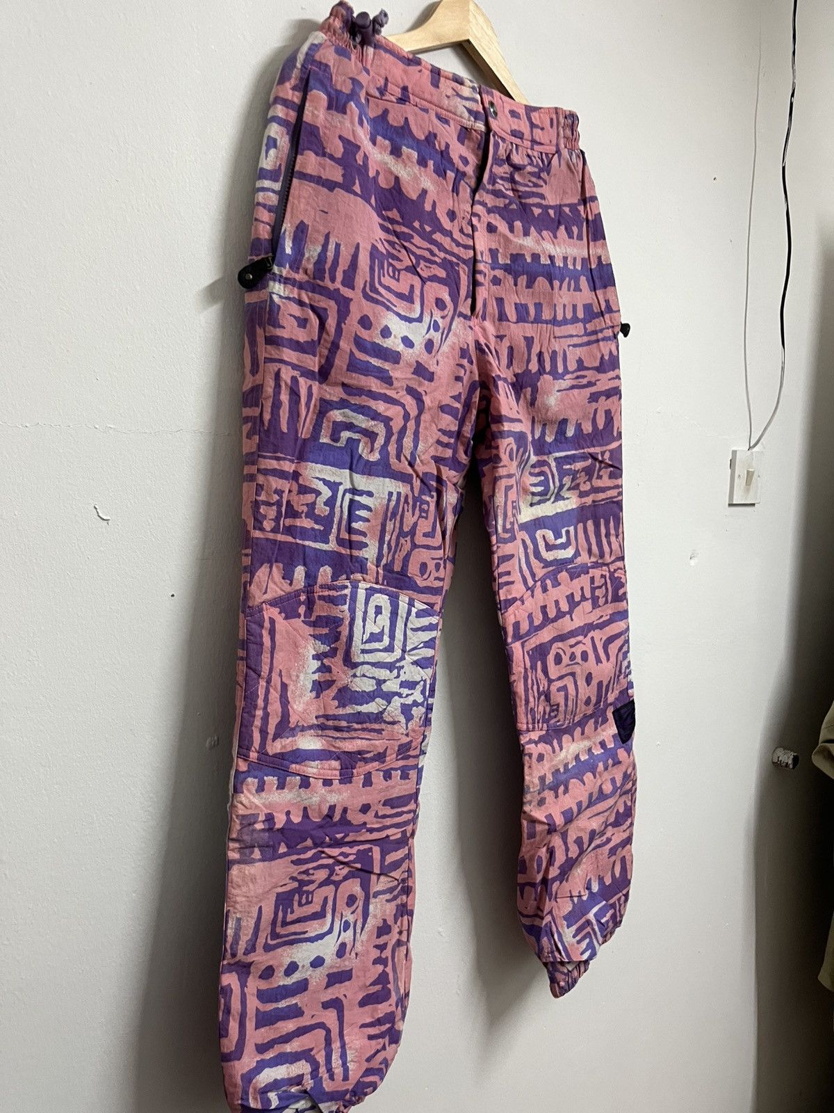 Quicksilver 🔥 90s QUIKSILVER TECHWEAR Outdoor OVERPRINTED TRACKPANTS Size US 32 / EU 48 - 3 Thumbnail