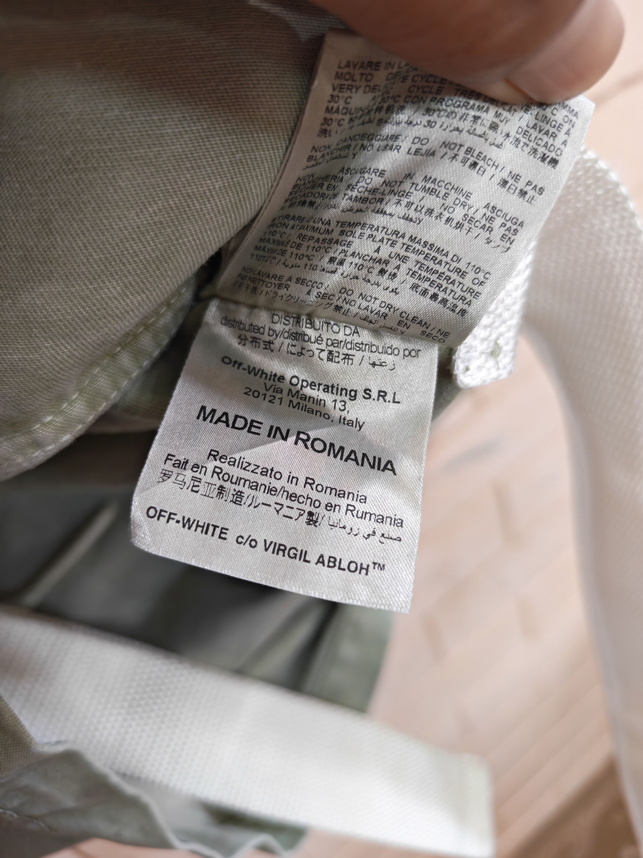 Off-White Off White Patches Field Military Jacket Size US XS / EU 42 / 0 - 10 Thumbnail