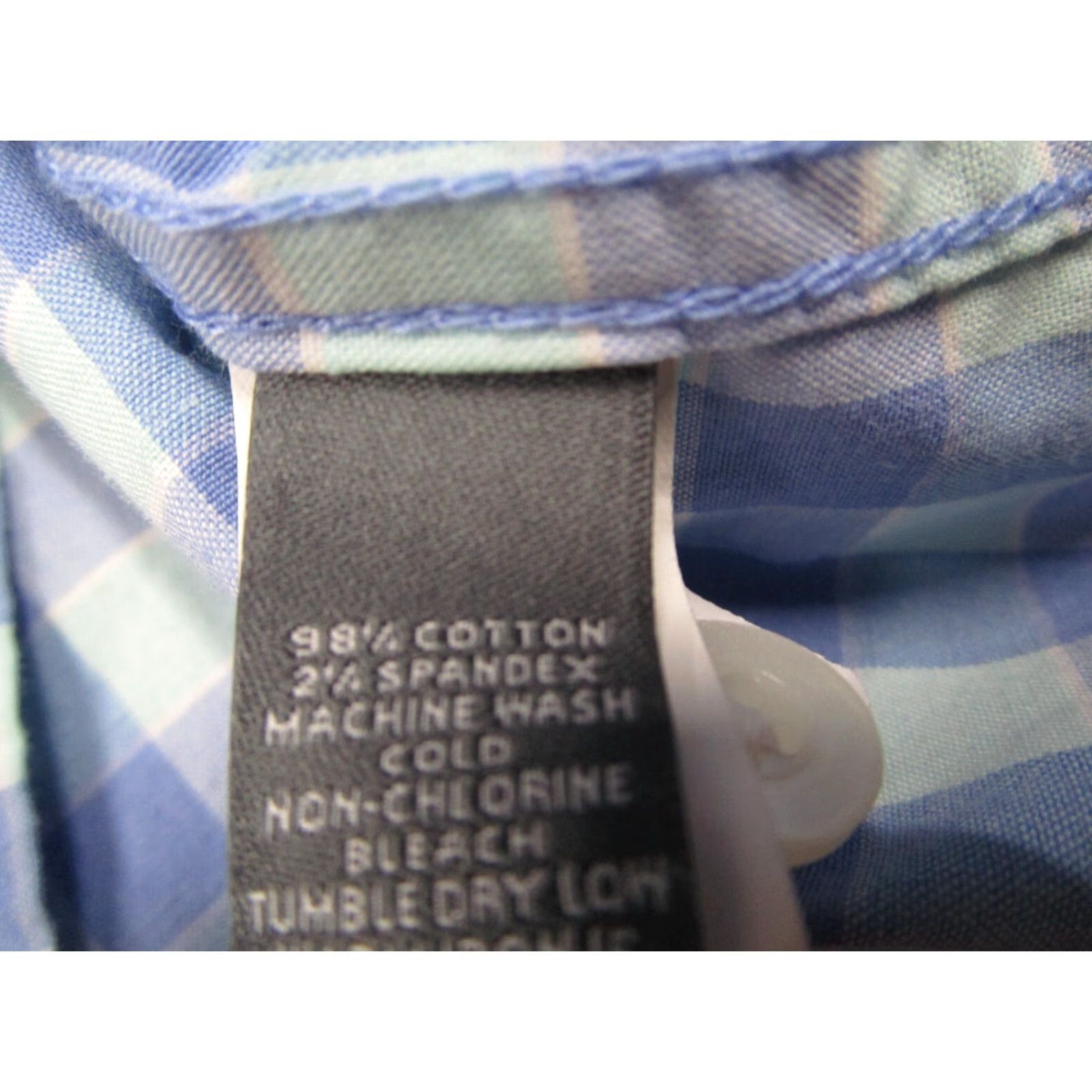 Bonobos Bonobos Shirt Mens XL Blue Check Button-Up Long Sleeve Knit Casual Work Size US XL / EU 56 / 4 - 4 Thumbnail