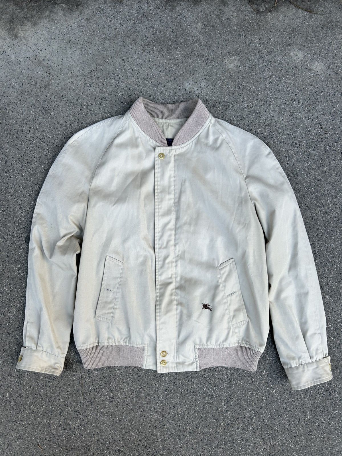 Burberry Vintage Burberry’s beige Jacket with small logo streetwear Size US M / EU 48-50 / 2 - 1 Thumbnail