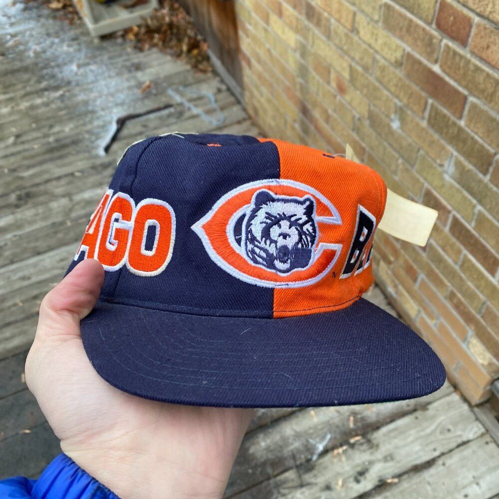 Ccm BNWT 90S Chicago Bears NFL CCM Baseball Hat Cap Embroidered Size ONE SIZE - 6 Thumbnail