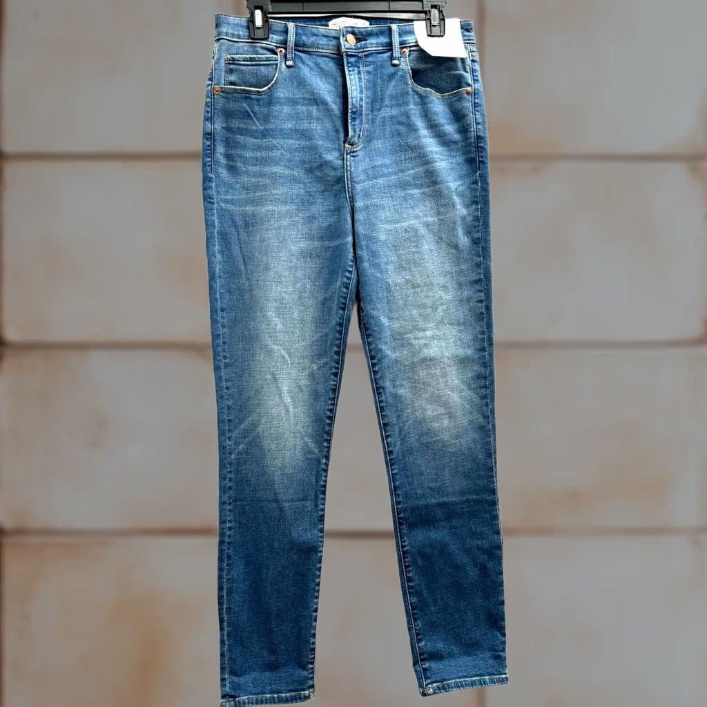 Abercrombie & Fitch VINTAGE Abercrombie & Fitch Jeans Women 31x29 12L High Rise Ankle Skinny Denim Blue 31 Regular Womens Jeans Size 24" / US 00 / IT 34 - 1 Thumbnail
