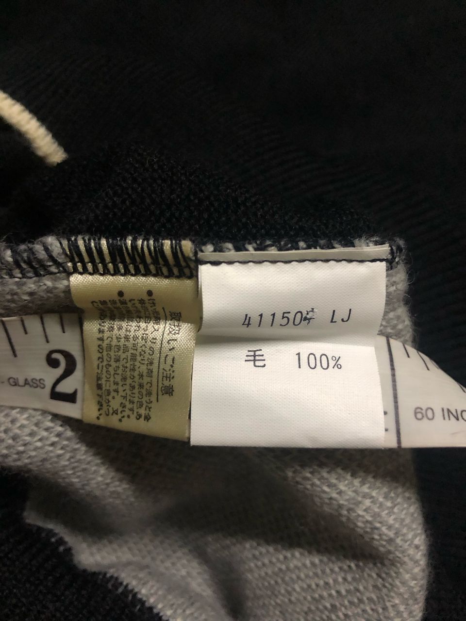 Designer × Japanese Brand × Vintage 90s Gellan Europe Crewneck Wool Knit Sweatshirt Distressed Size US M / EU 48-50 / 2 - 18 Thumbnail