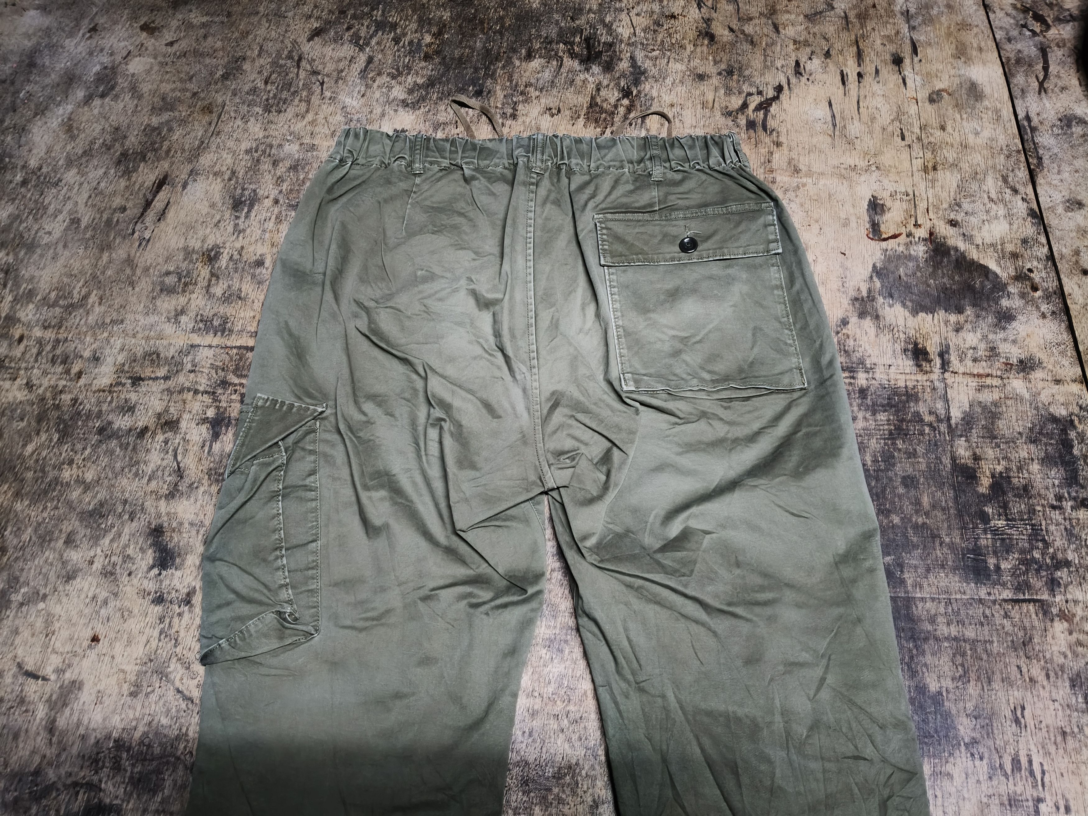 Beams Plus Vintage Beams Cargo Pants Sage De Cret Size US 33 - 4 Thumbnail