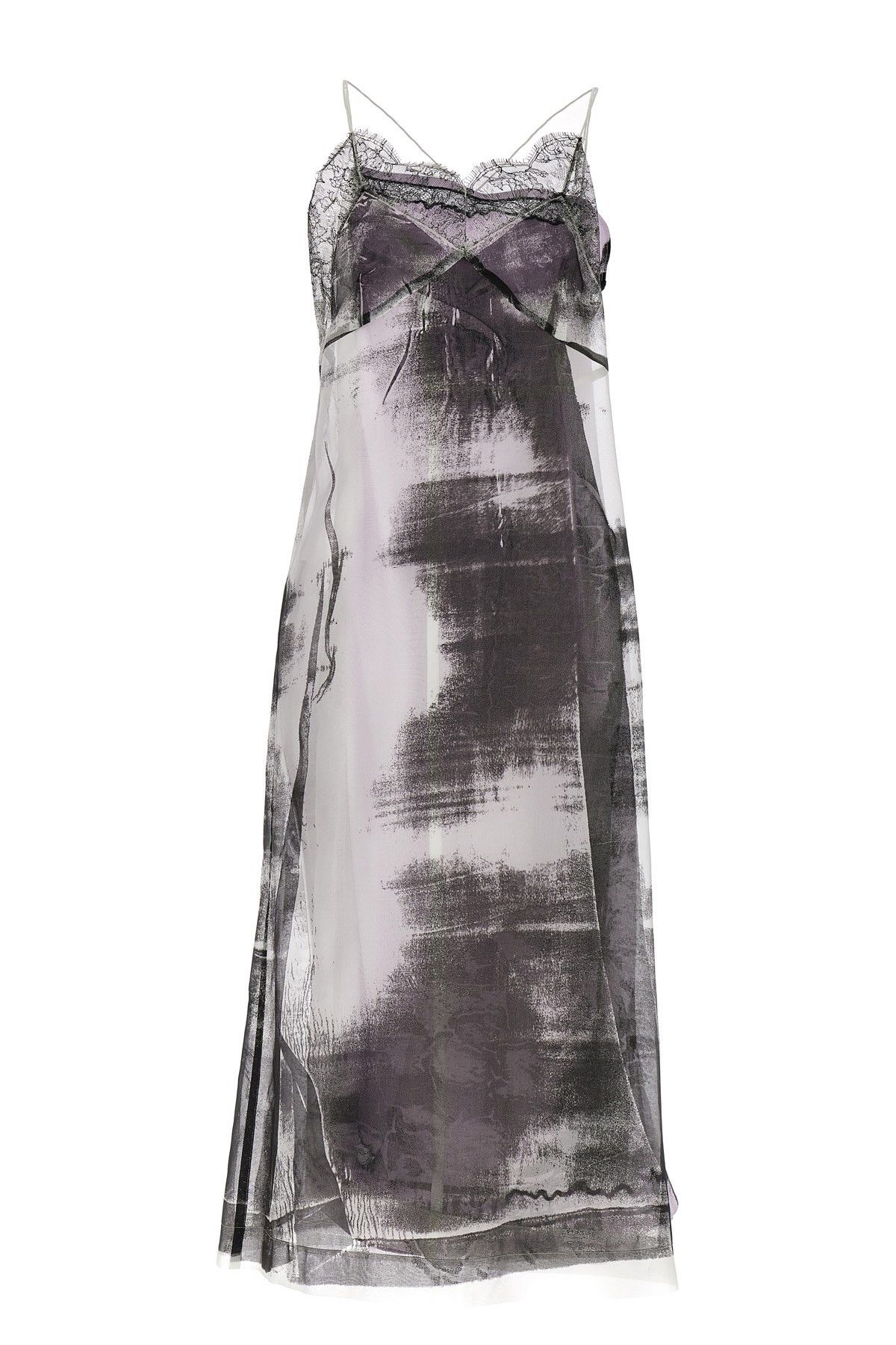 image of Maison Margiela 'freeze-Frame' Midi Dress, Women's (Size Small)