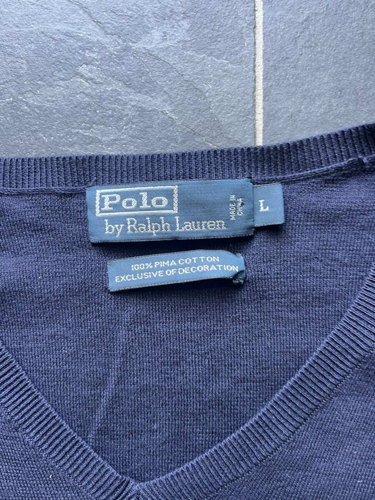 Polo Ralph Lauren Vintage Polo Ralph Lauren Sweater Size US L / EU 52-54 / 3 - 3 Thumbnail