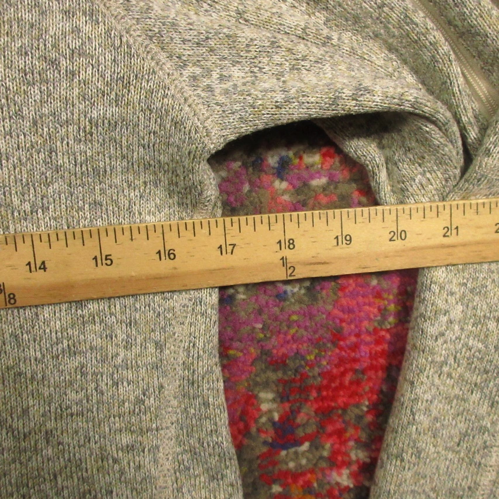 Patagonia Patagonia Sweater Womens S 1/4 Zip Fleece Pullover Beige Oatmeal Raglan Mock Neck Casual Size S / US 4 / IT 40 - 6 Thumbnail