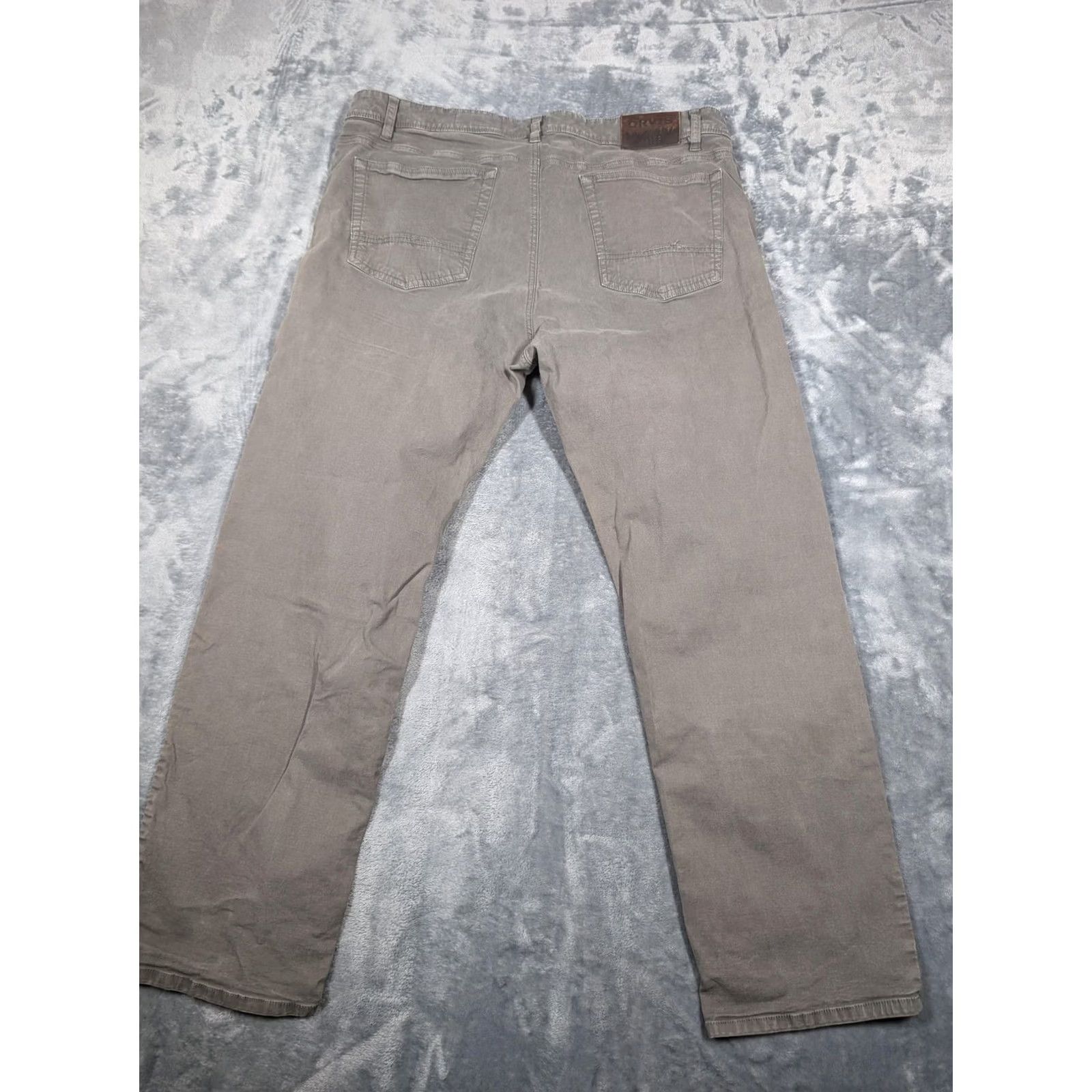 Orvis Orvis Five Pocket Pants Mens 40x30 Gray Stretch Cotton Twill Zip Fly Casual 1856 Size US 40 / EU 56 - 7 Thumbnail