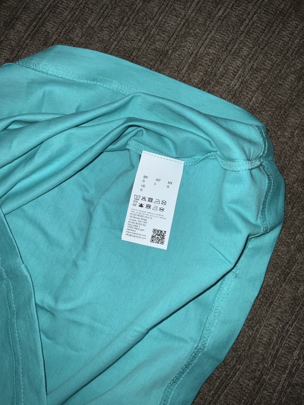 Hugo Boss Hugo boss teal t shirt *BRAND NEW* Size US L / EU 52-54 / 3 - 6 Thumbnail