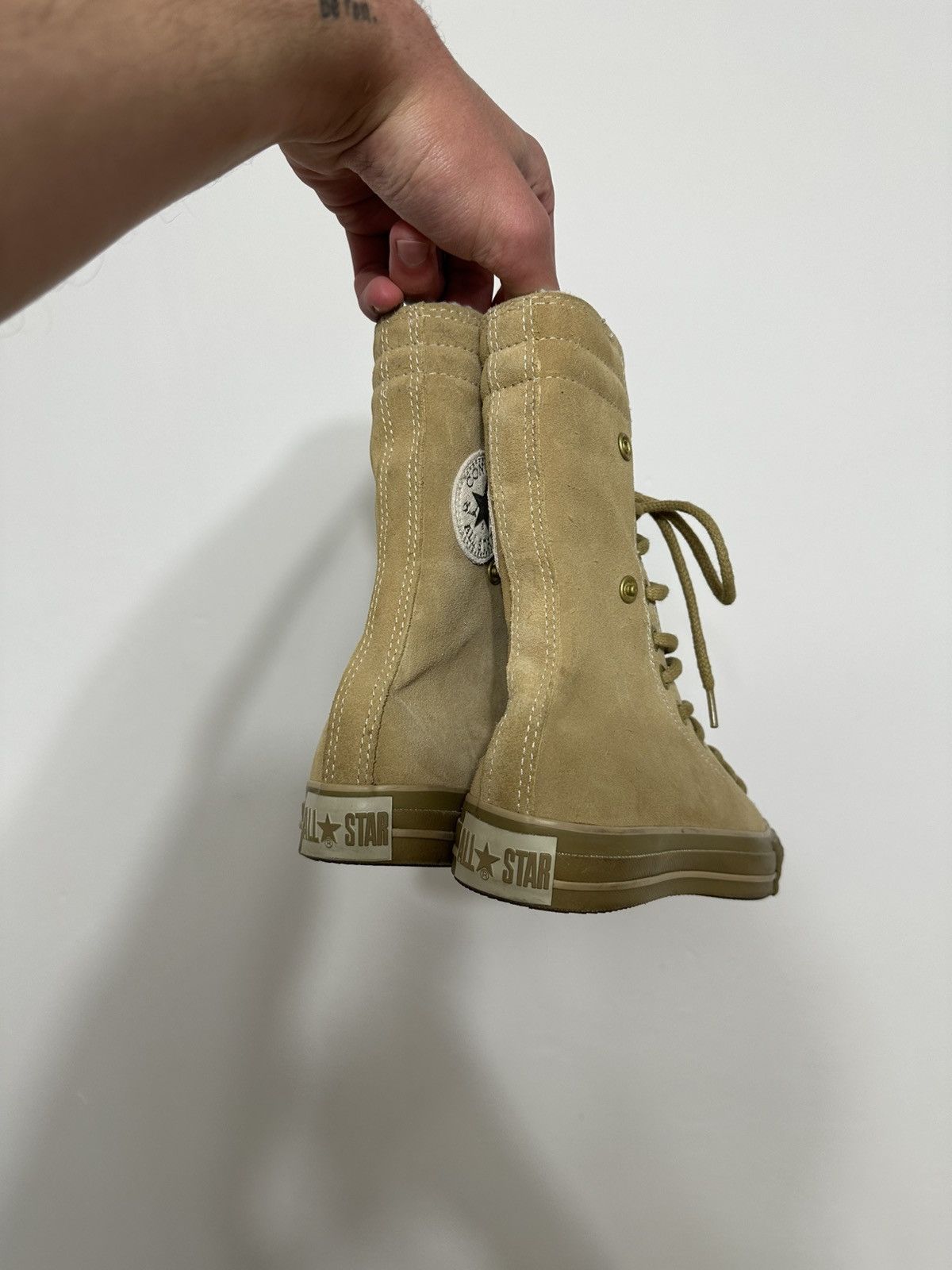 Converse Boxer high boots Converse moto biker leather shoes core Size US 6.5 / IT 36.5 - 8 Thumbnail