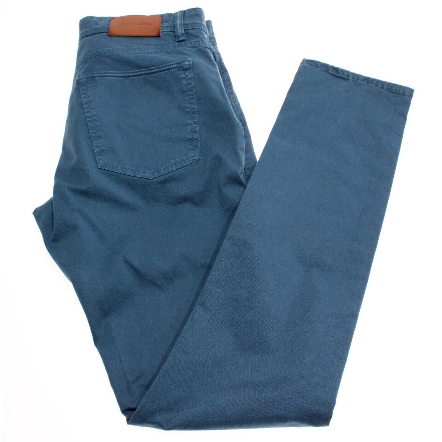 Luciano Barbera Luciano Barbera New with tags Chino Size 32 US In Blue Size US 32 / EU 48 - 2 Thumbnail