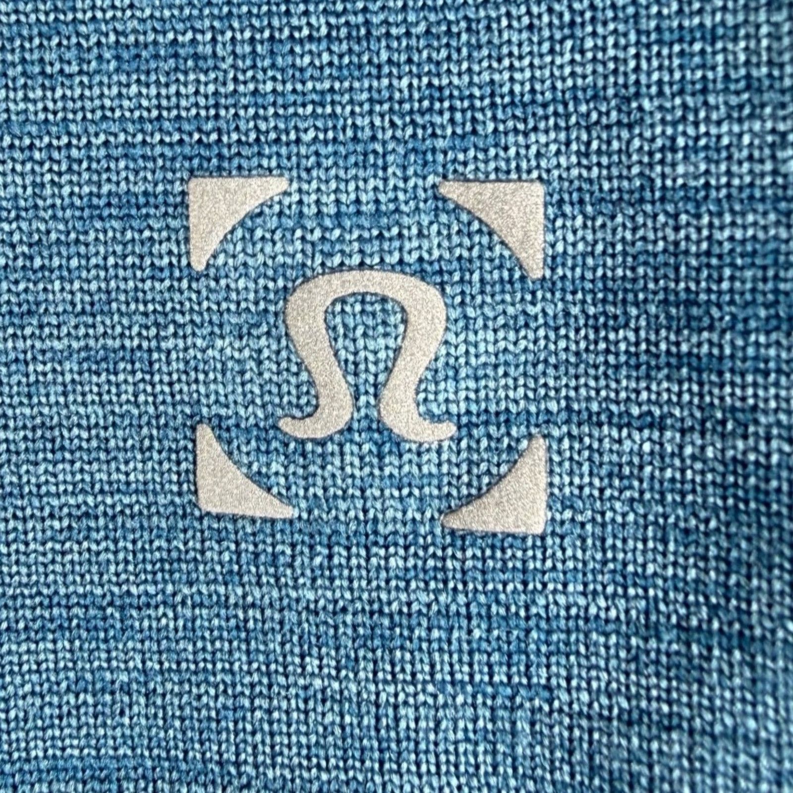 Lululemon Lululemon Polo Shirt Mens M Blue Short Sleeve Performance Size US M / EU 48-50 / 2 - 2 Thumbnail