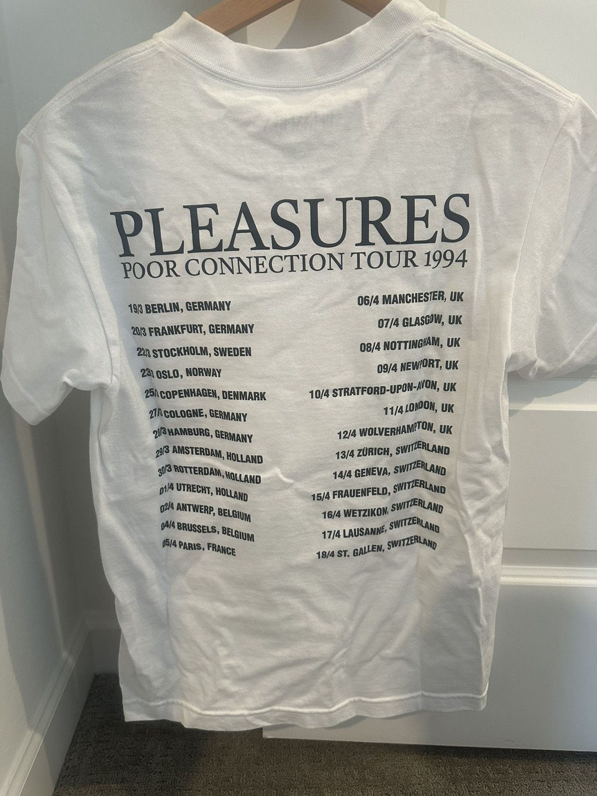 Pleasures Pleasures Poor Connection Tour 1994 Shirt Size US S / EU 44-46 / 1 - 2 Thumbnail