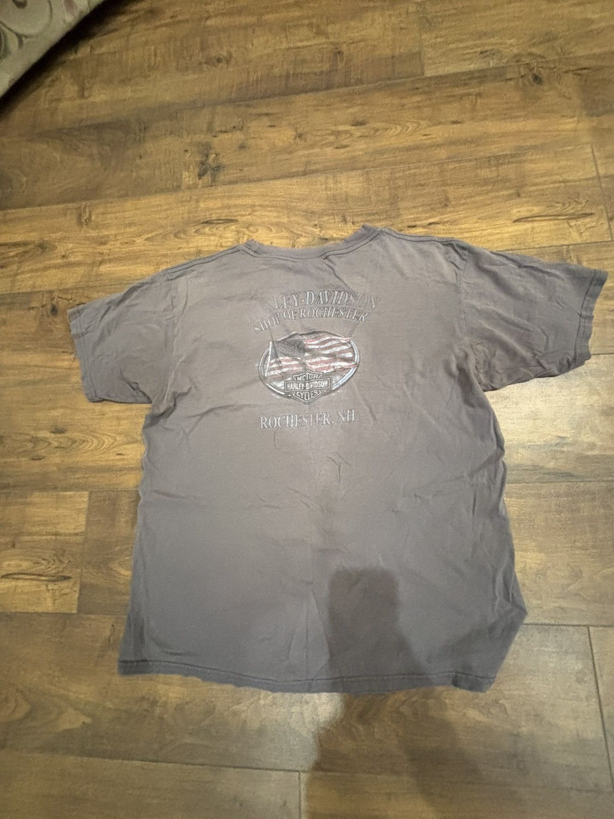Harley Davidson VTG Harley Davidson Tee Size US XL / EU 56 / 4 - 4 Thumbnail
