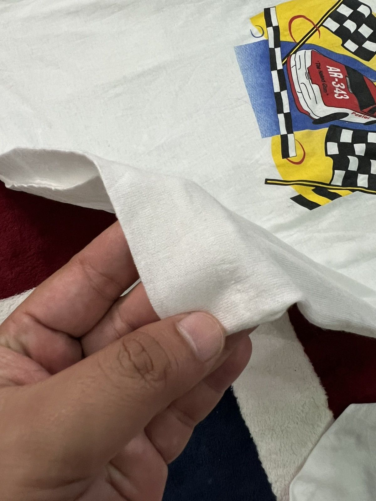 NASCAR × Vintage Klean-Strip “Quickest to the Finish” – Vintage 90s LS Tee Size US XL / EU 56 / 4 - 6 Thumbnail