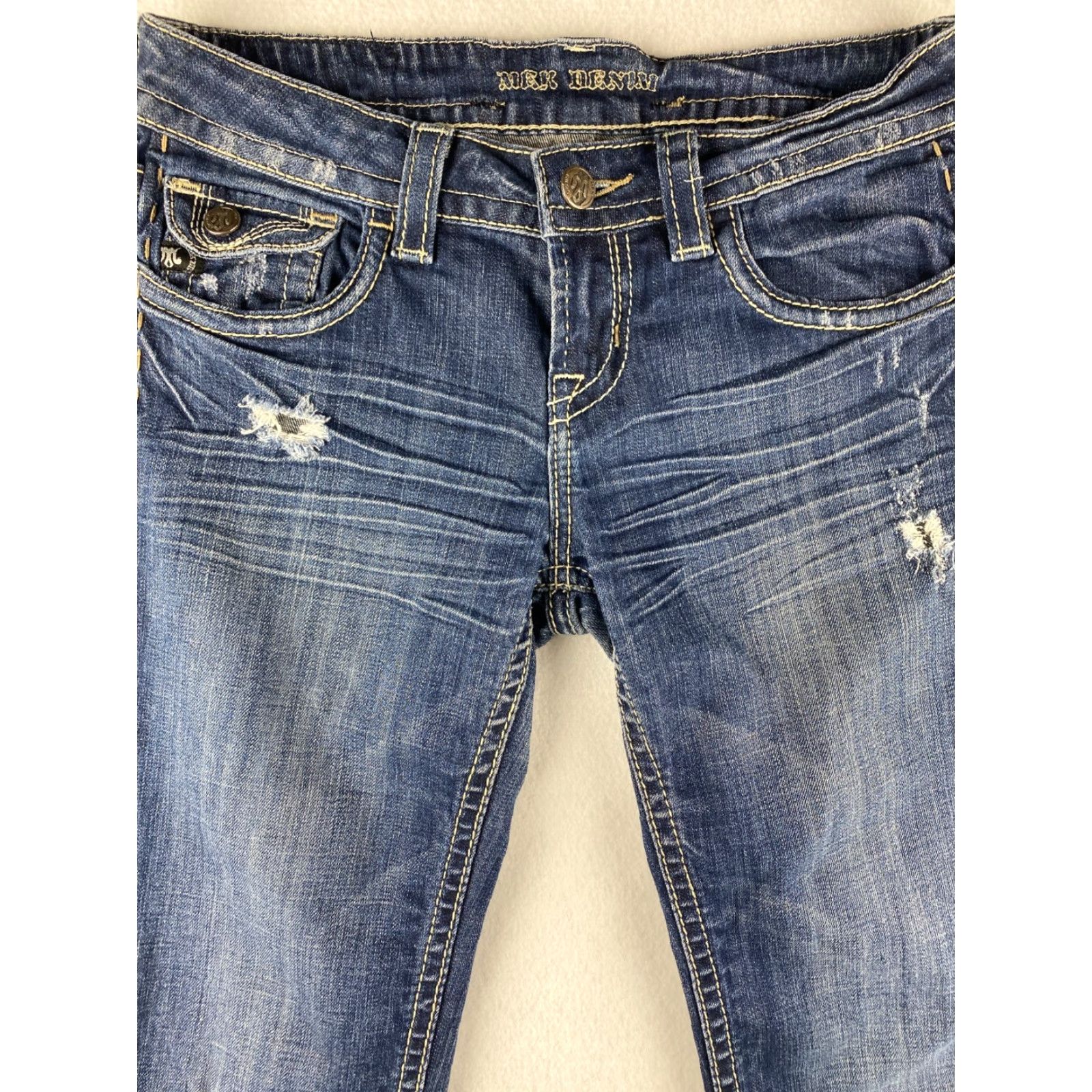 Denime VINTAGE: No (Skip; must start with VINTAGE if vintage) Size 29" - 3 Thumbnail