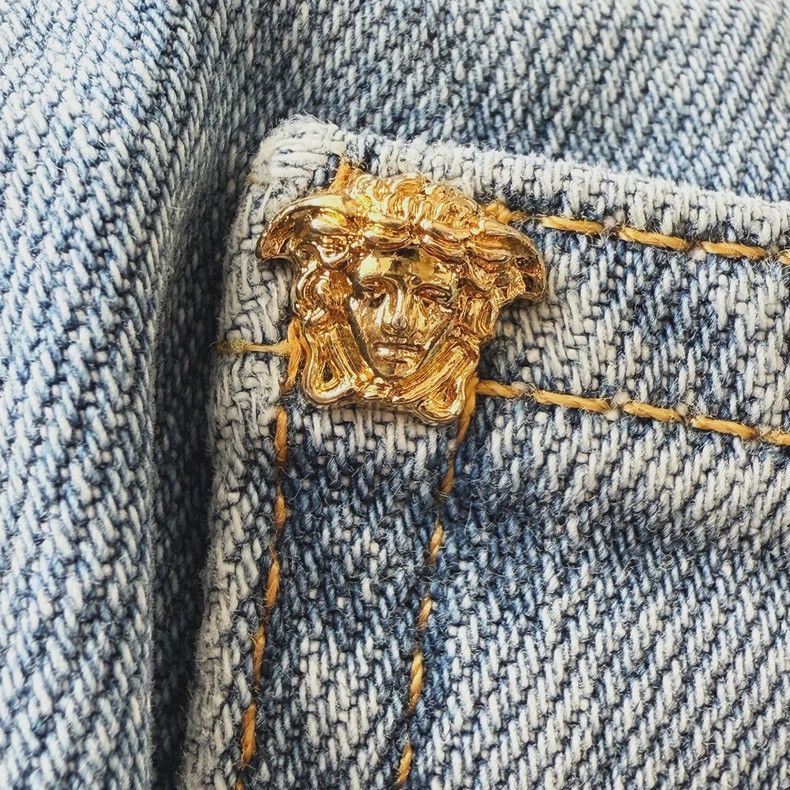 Versace Versace Embroidered jeans Size US 32 / EU 48 - 6 Thumbnail
