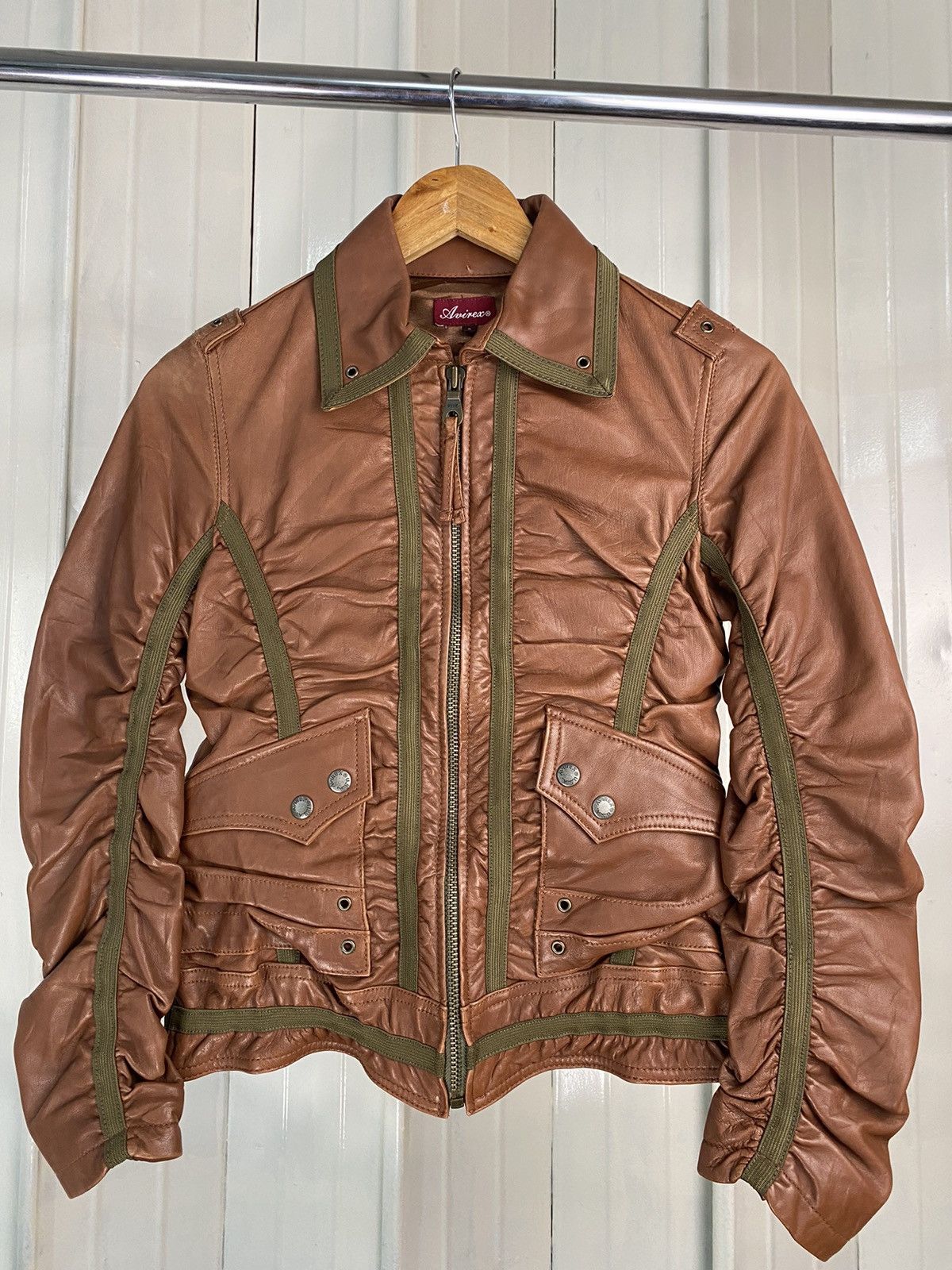 Avirex Avirex Leather Jacket Size US S / EU 44-46 / 1 - 2 Thumbnail